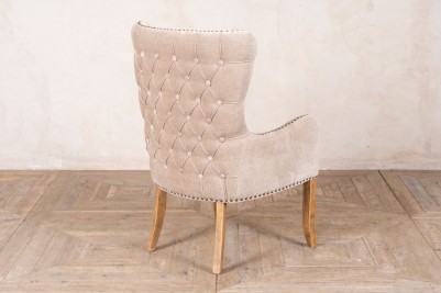 Chamonix Upholstered Carver Chair with Arms